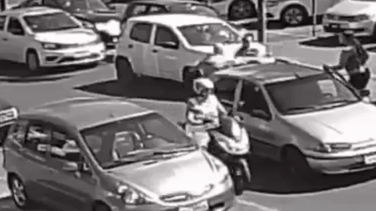 VÍDEO: Fechada no trânsito termina com motorista esfaqueado nas costas em Uberlândia