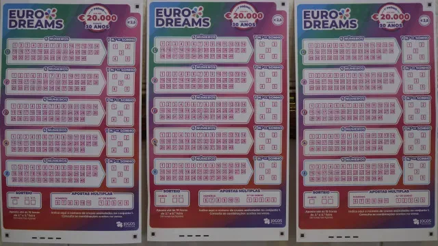 EuroDreams sai a 2 apostadores lá fora. Para Portugal, vêm 3.º prémios