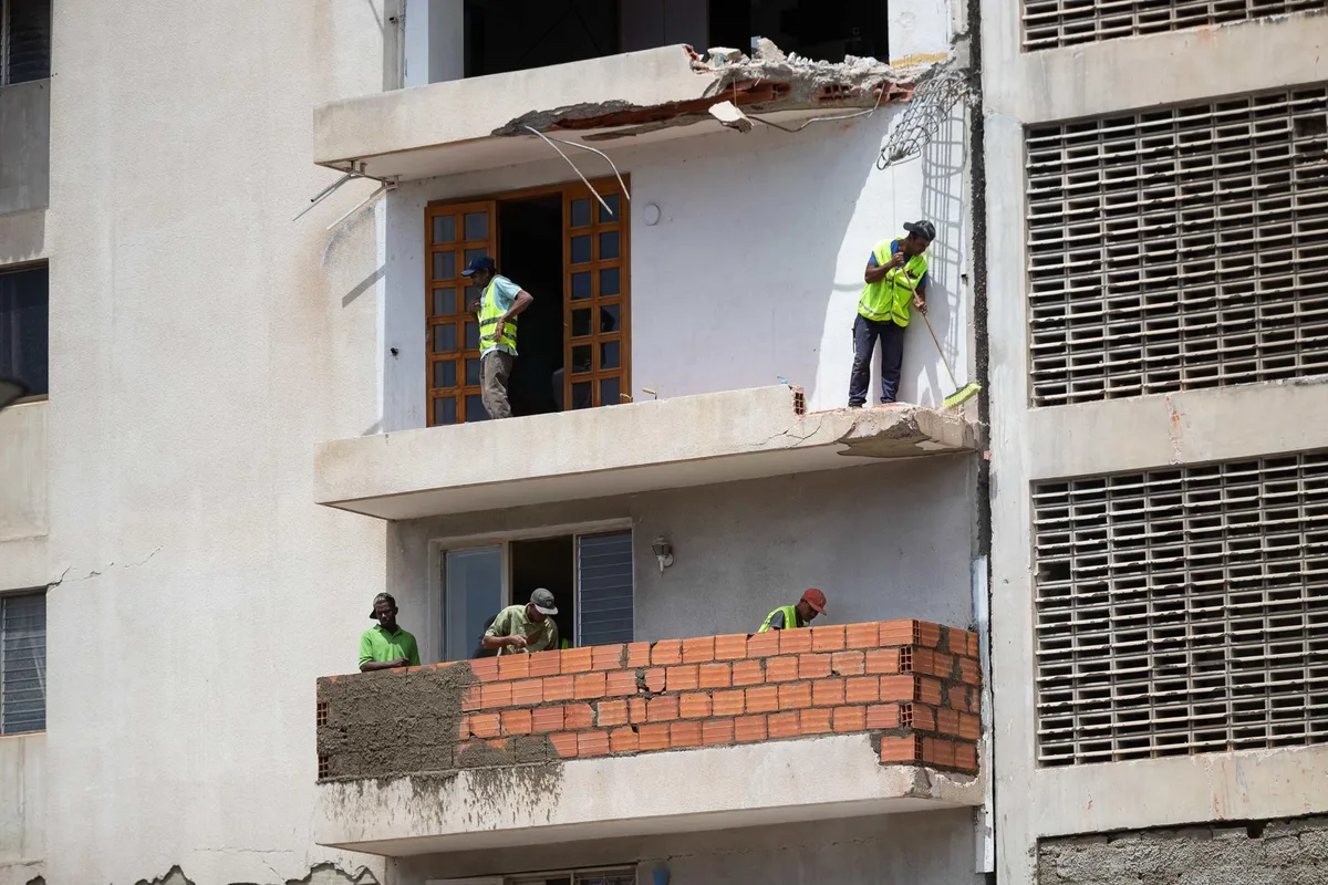 Autoridades chavistas pretenden que 114 familias damnificadas vuelvan a edificio en riesgo de colapsar