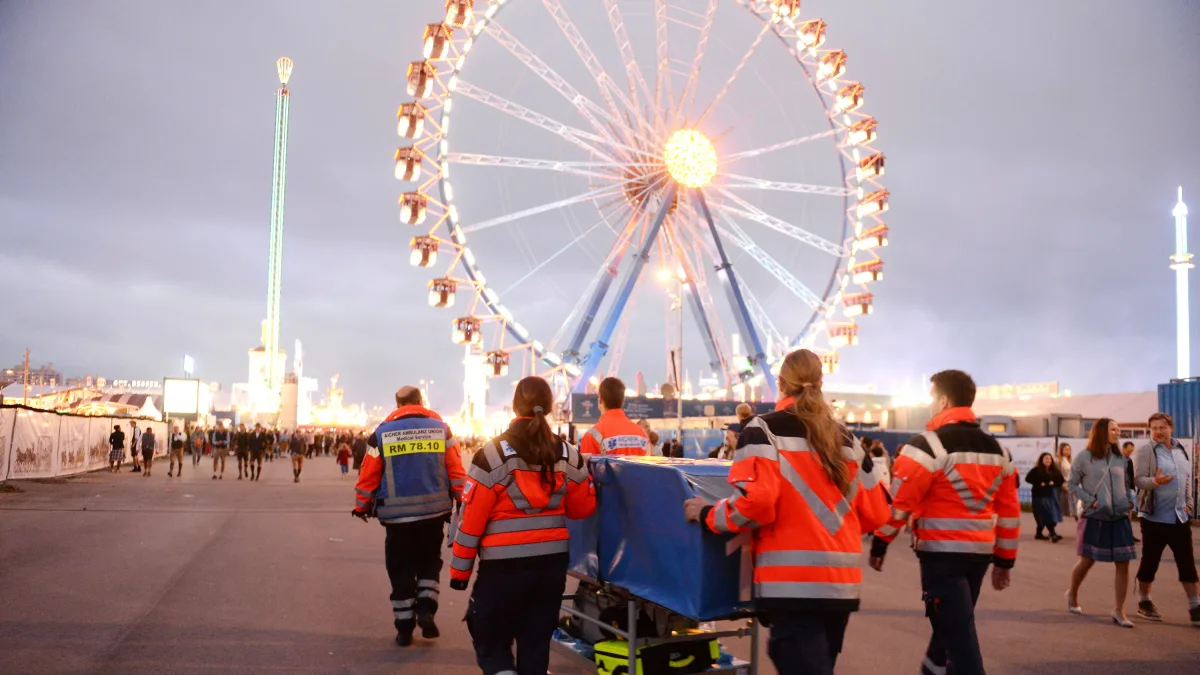 Sicher durch die Wiesn: „Alkohol und Scherben – das sind die größten Gefahren auf der Wiesn“