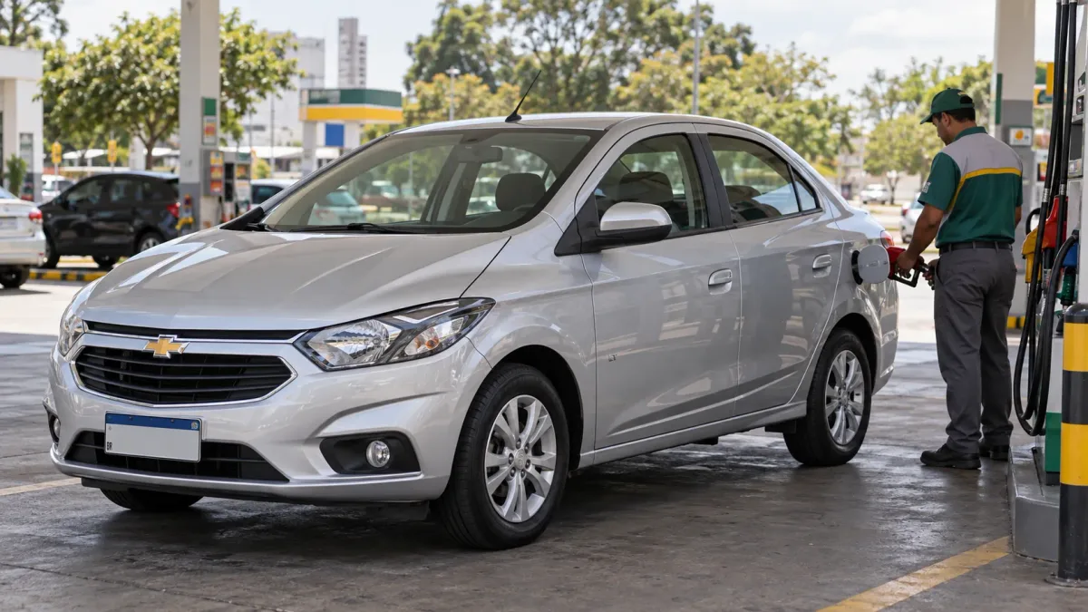 Chevrolet Prisma LT 2019 por cerca de R$ 67 mil: quanto custa rodar 1.000 km com combustível e manutenção do sedã 1.4 automático para quem passa o dia ao volante