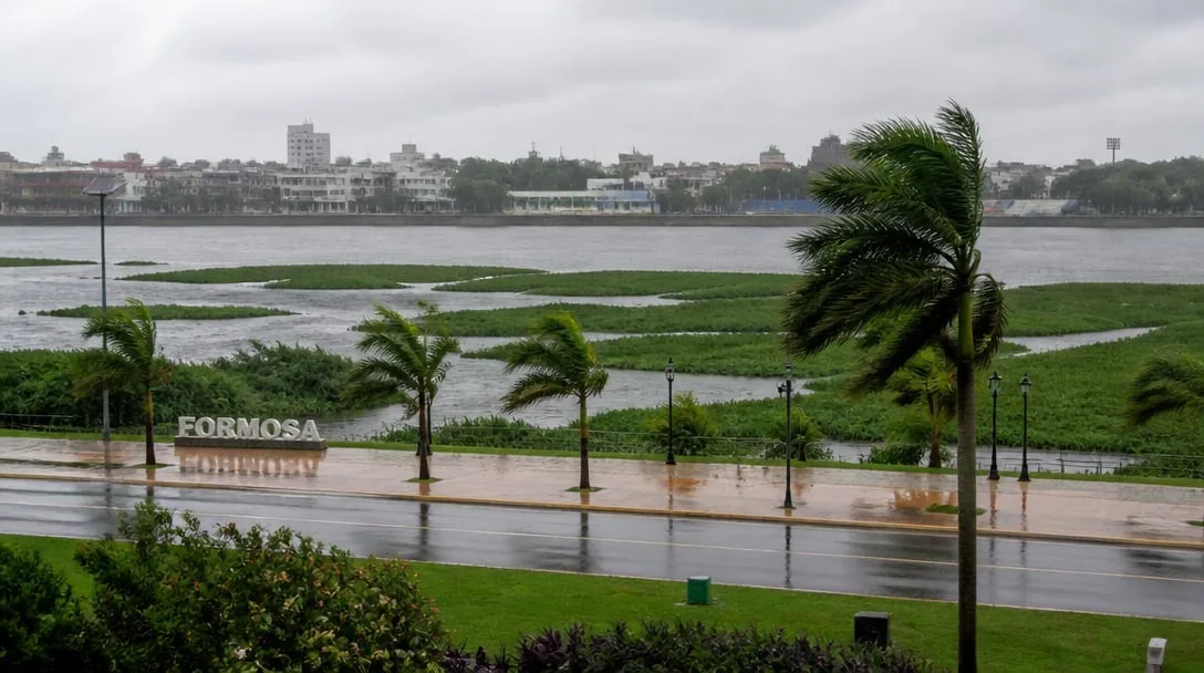 Clima en Formosa hoy jueves 15 de octubre: lluvia ligera y cielo mayormente nublado