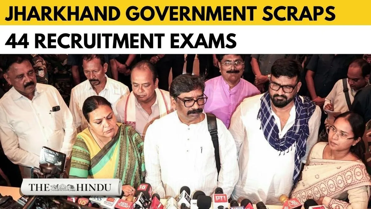 Watch: Jharkhand Government releases list of 44 recruitment exams cancelled due to irregularities