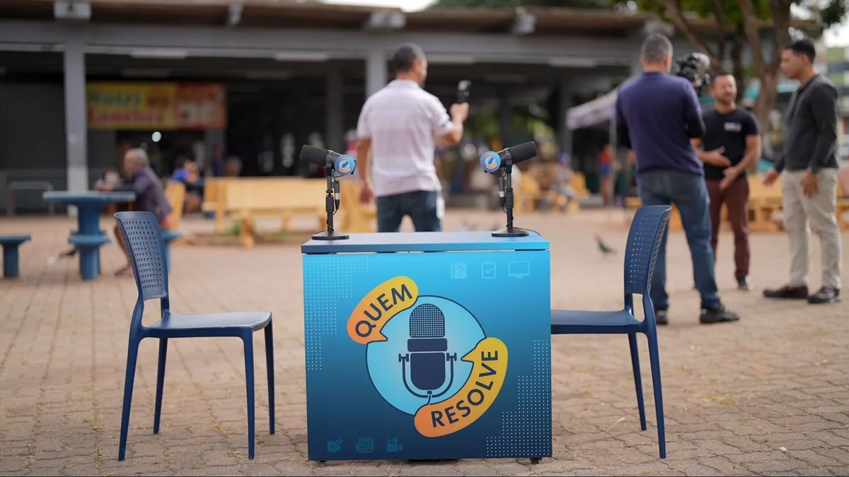 'Quem Resolve': podcast foi a 10 regiões do DF ouvir os problemas da população; veja episódios