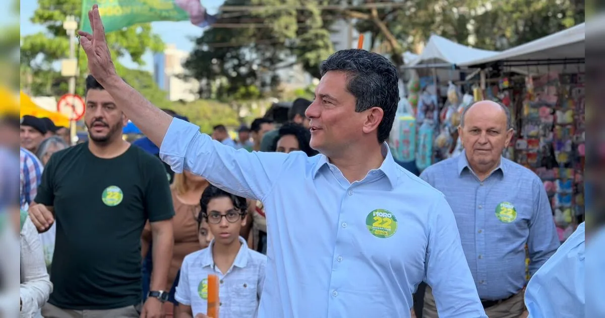 Sergio Moro promete plano para tornar o Paraná o estado mais seguro do país