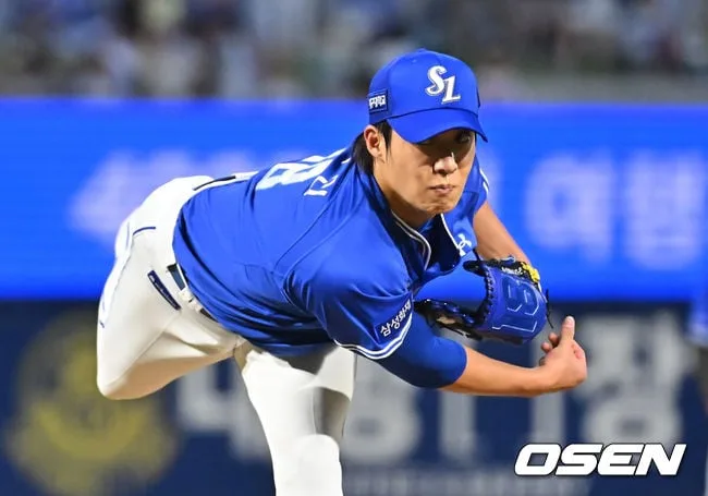 “이게 우리가 알던 원태인이지!” 7이닝 3실점→6이닝 2실점, ‘푸른 피의 에이스’ 부활에 사령탑도 활짝…“PS 가면 역할 아주 중요” [오!쎈 대구]