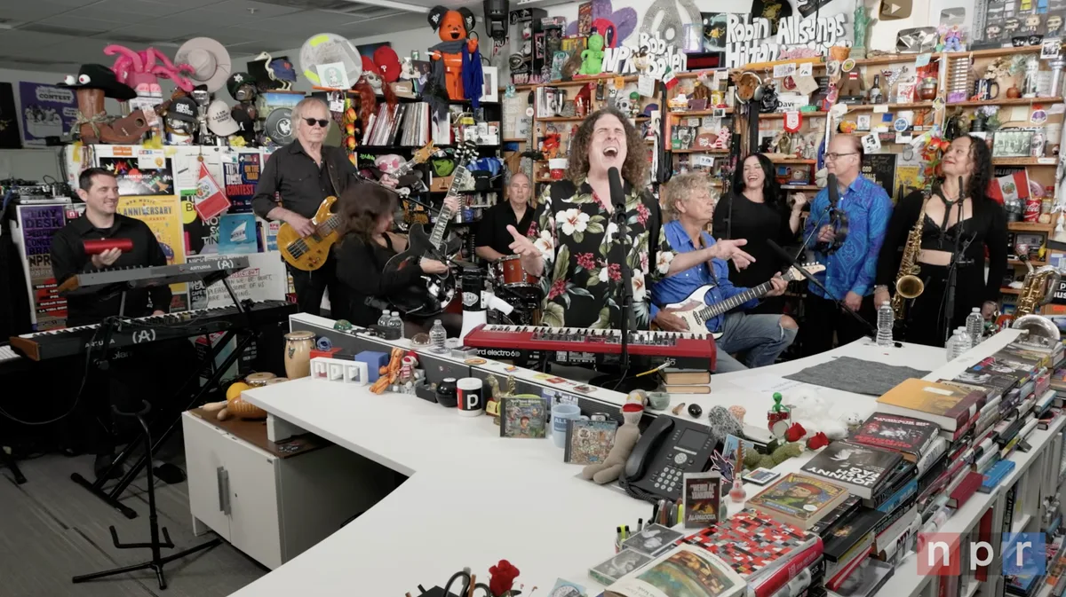 Weird Al Yankovics Tiny Desk Concert is an absolute treat
