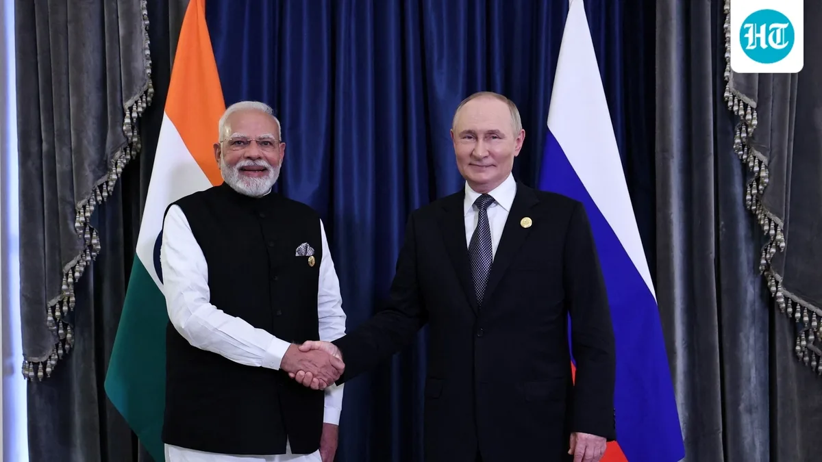 Putin to meet PM Modi on August 31 at SCO Summit; talks to continue at BRICS Summit