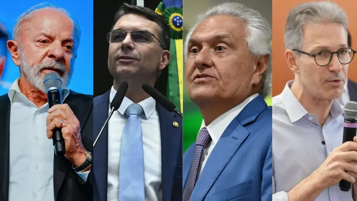 PoderData/AYA: Lula empata com Flávio, Caiado e Zema no 2º turno