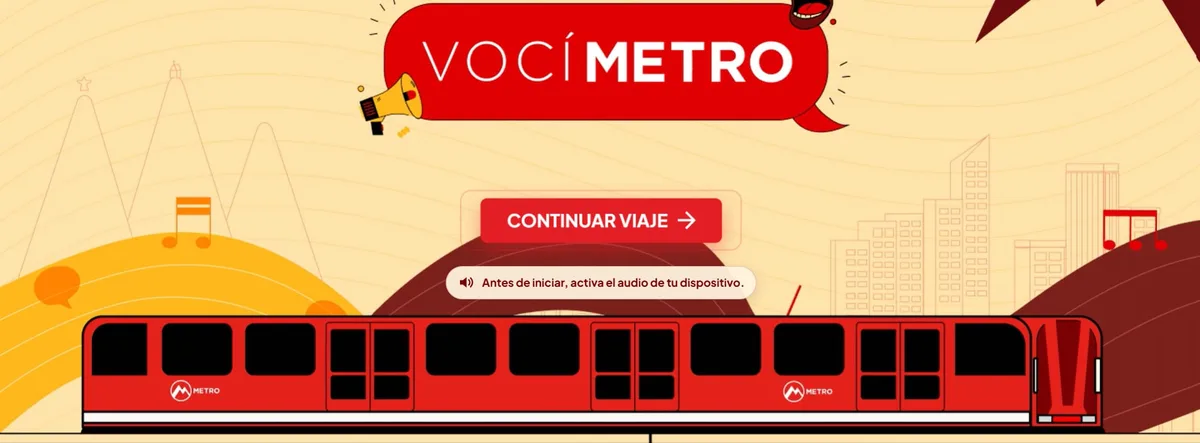 Ciudadanos podrán elegir la voz que se escuchará en el Metro de Bogotá: así puede votar