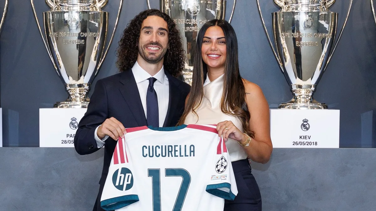 El mensaje de Claudia Rodríguez que lo dice todo tras la presentación oficial de Marc Cucurella con el Real Madrid