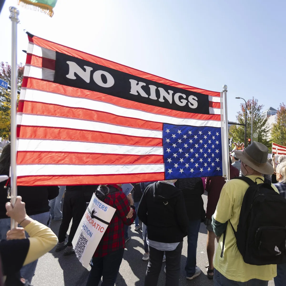 USA - Proteste unter dem Motto "No Kings" gegen Präsident Trump