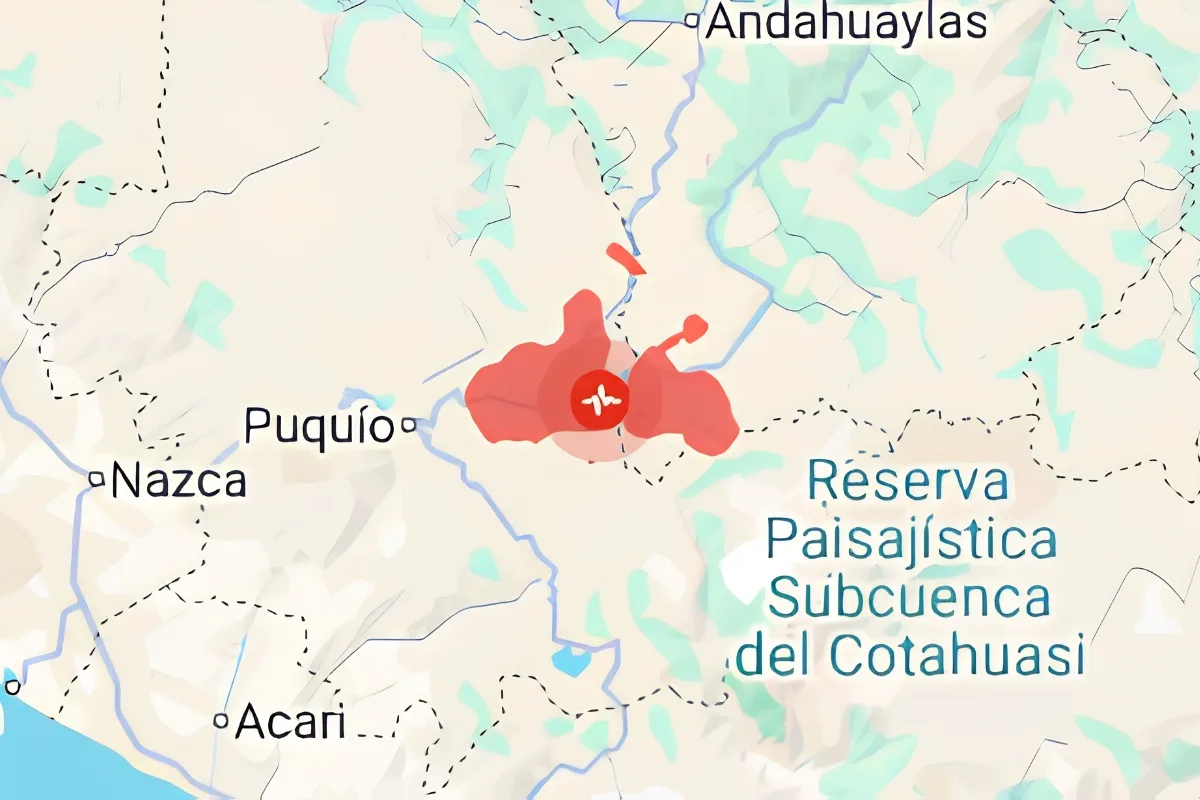 Un terremoto de magnitud 7,2 sacudió la región de Ayacucho, en Perú