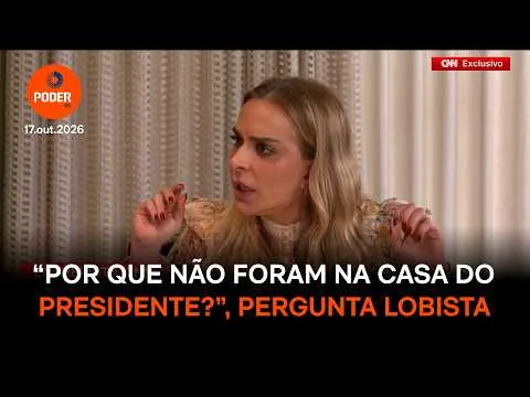 “Por que não foram na casa do filho do presidente?”, pergunta lobista