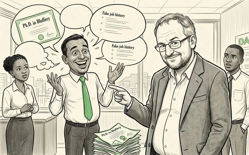 AFTER THE BELL: Busting the bluffers one bogus qualification at a time