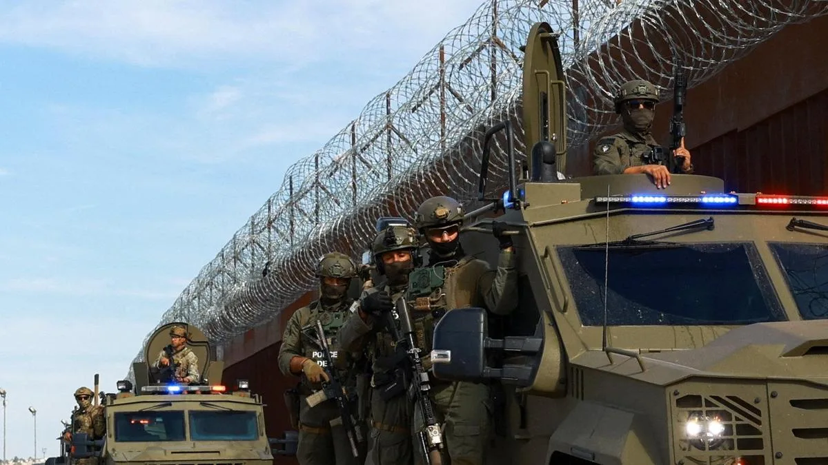 U.S. military uses laser to down three Mexican cartel drones near border