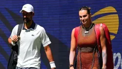 Sabalenka e Djokovic eliminados na estreia dos pares mistos do US Open