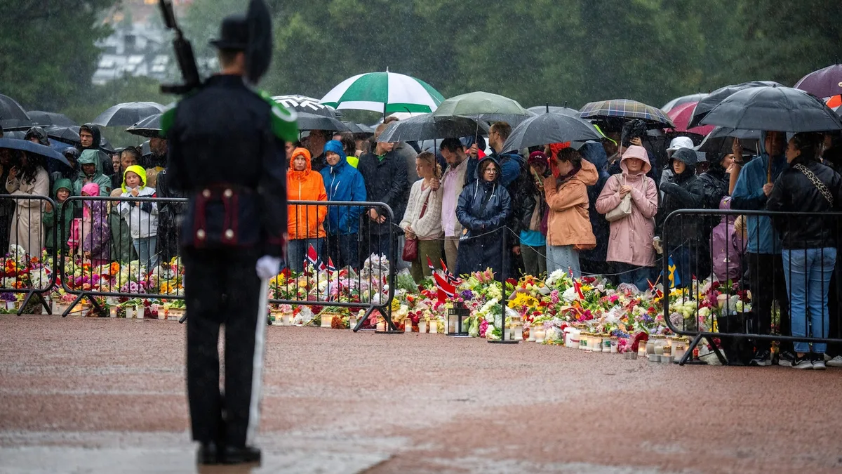 Tens of thousands mourn King Harald V in Oslo as Norway enters a new royal era