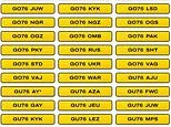 Banned 76 number plates: Over 500 outlawed as too rude or offensive for the road, including SH76 TTY and GO76 WAR