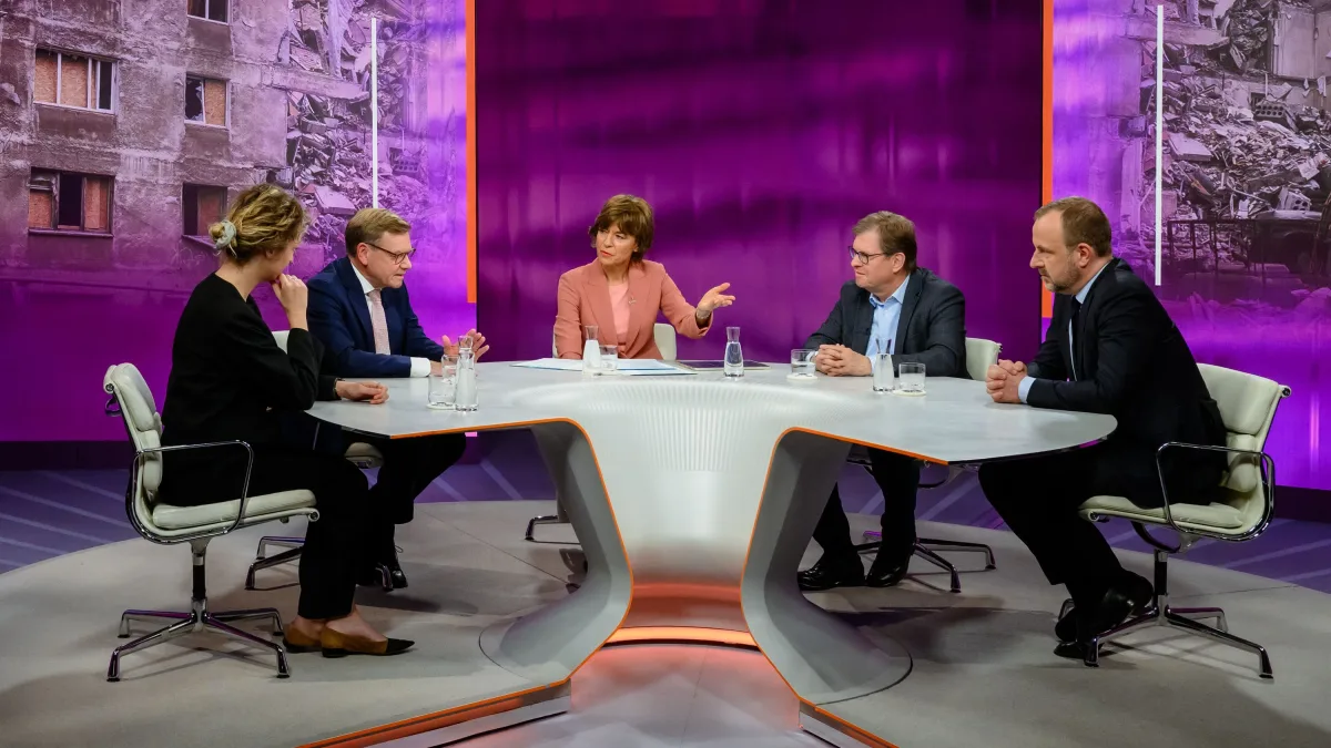 TV-Kritik: Maybrit Illner: Nur das BSW lässt die Ukraine fallen