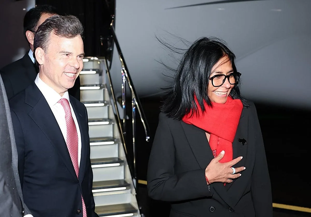 Delcy Rodríguez llega a Nueva York para participar en la Asamblea General de la ONU