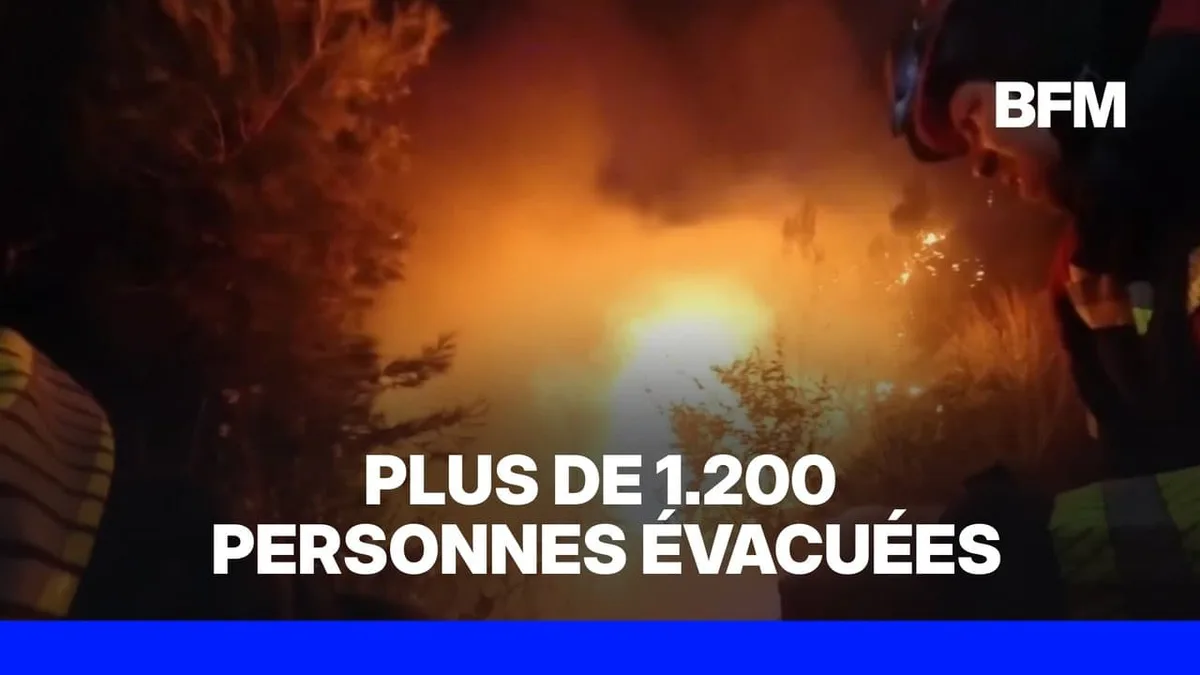 Croatie: les images spectaculaires d'un incendie filmées par la caméra corporelle d'un pompier