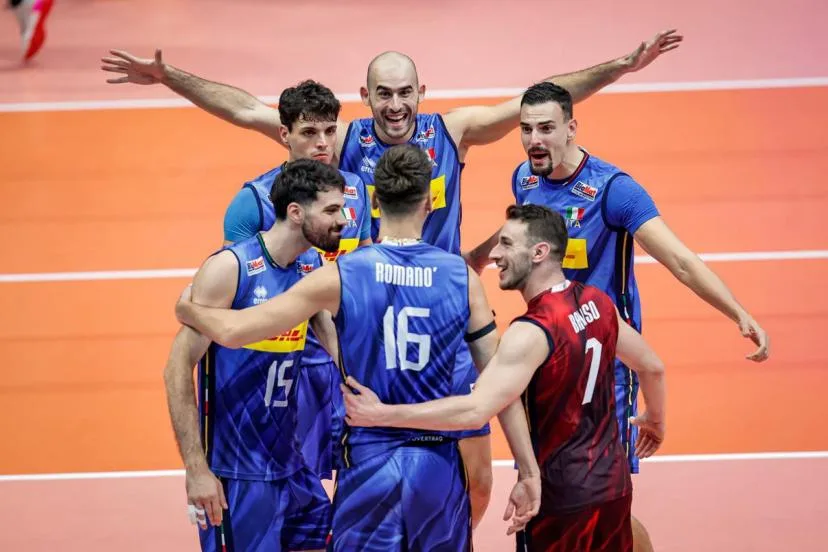 Euro de volley : l'Italie assure la première place de son groupe, la Finlande cale