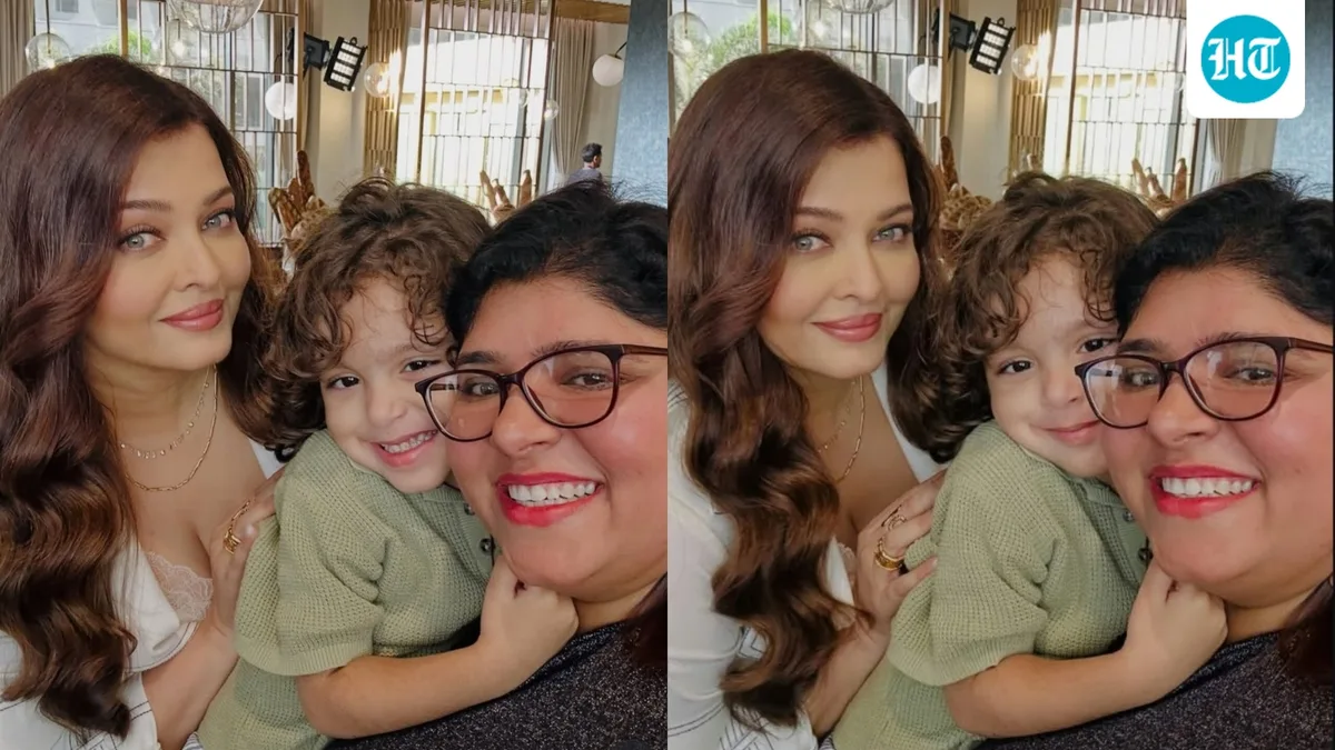 Aishwarya Rai’s young co-star shares BTS pics from their ad film shoot, calls her ‘embodiment of love, kindness, and grace’