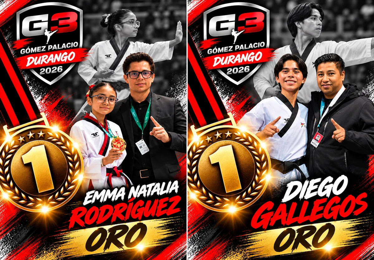 Coahuila llega a siete oros en el Nacional G3 de Taekwondo: estos son todos sus campeones