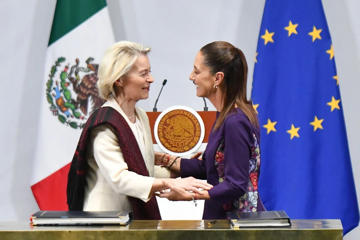 México entre Washington y Bruselas