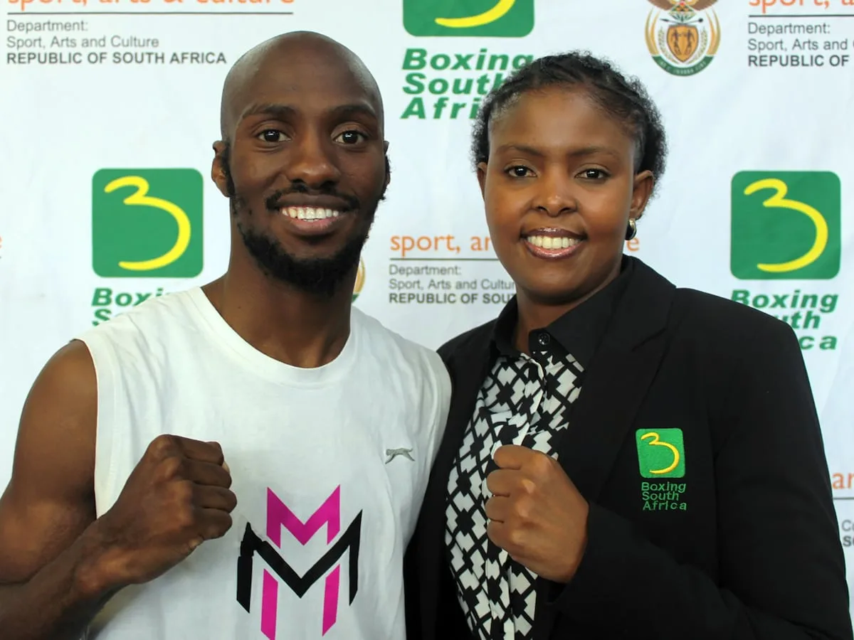 BSA’s Khumalo pays Malajika a surprise visit before he flies to Japan for WBC world title fight