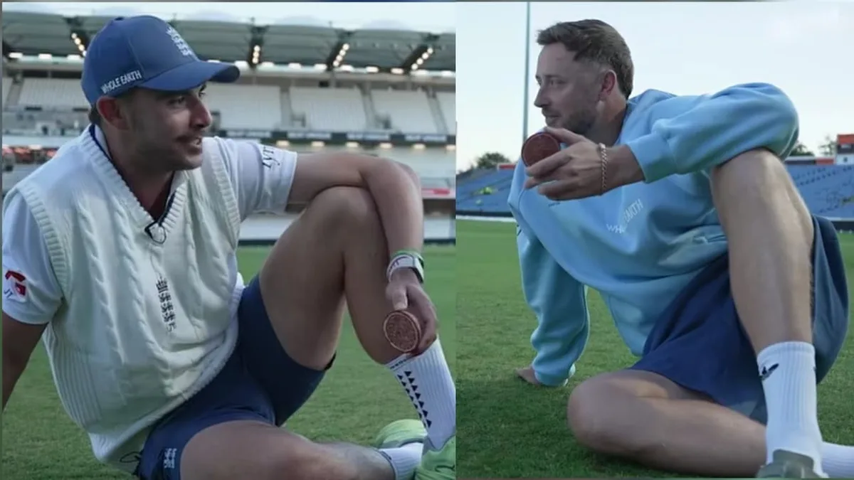England Duo Split Match Ball In Half After Rare Feat In 1st Test Against Pakistan