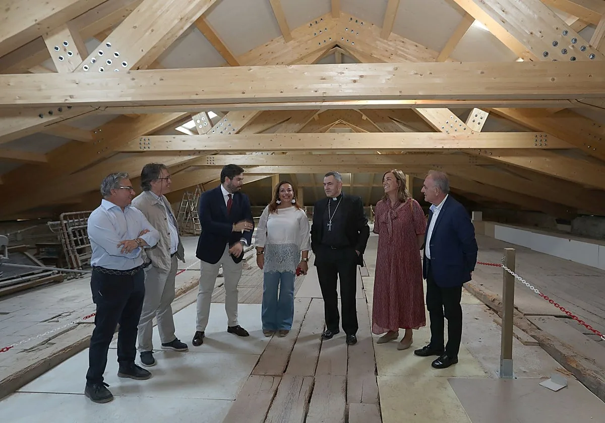 La reforma del Palacio Episcopal de Palencia, primer paso para convertir el edificio en un espacio cultural y turístico para la ciudad