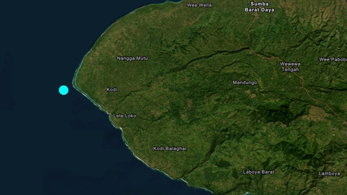 Earthquake of magnitude 5.9 strikes Indonesia's Sumbawa region, GFZ says