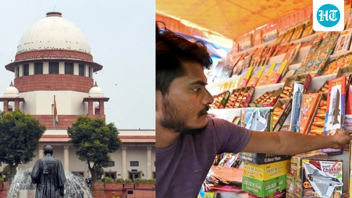 Supreme Court against blanket firecracker ban in Delhi-NCR, but asks ‘what is religious about it’