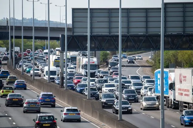 M61 traffic - live: Huge lorry fire leaves southbound motorway closed in Greater Manchester