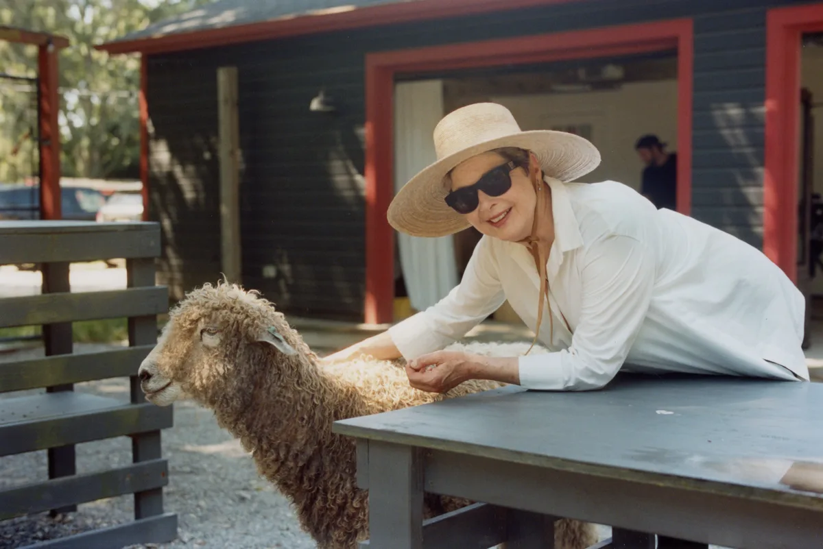 For Isabella Rossellini, shear bliss is a sheep farm in upstate New York