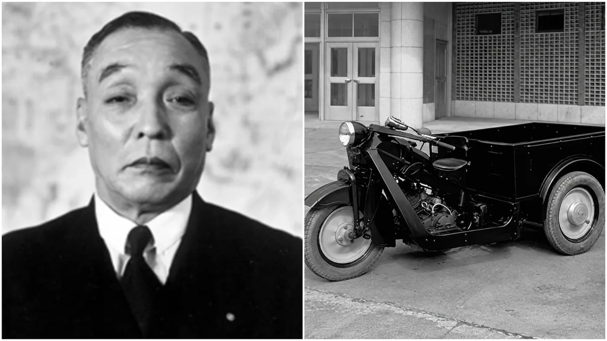 En 1945 sobrevivió a la bomba atómica de Hiroshima y con un triciclo empezó a construir un imperio: la historia de Jujiro Matsuda