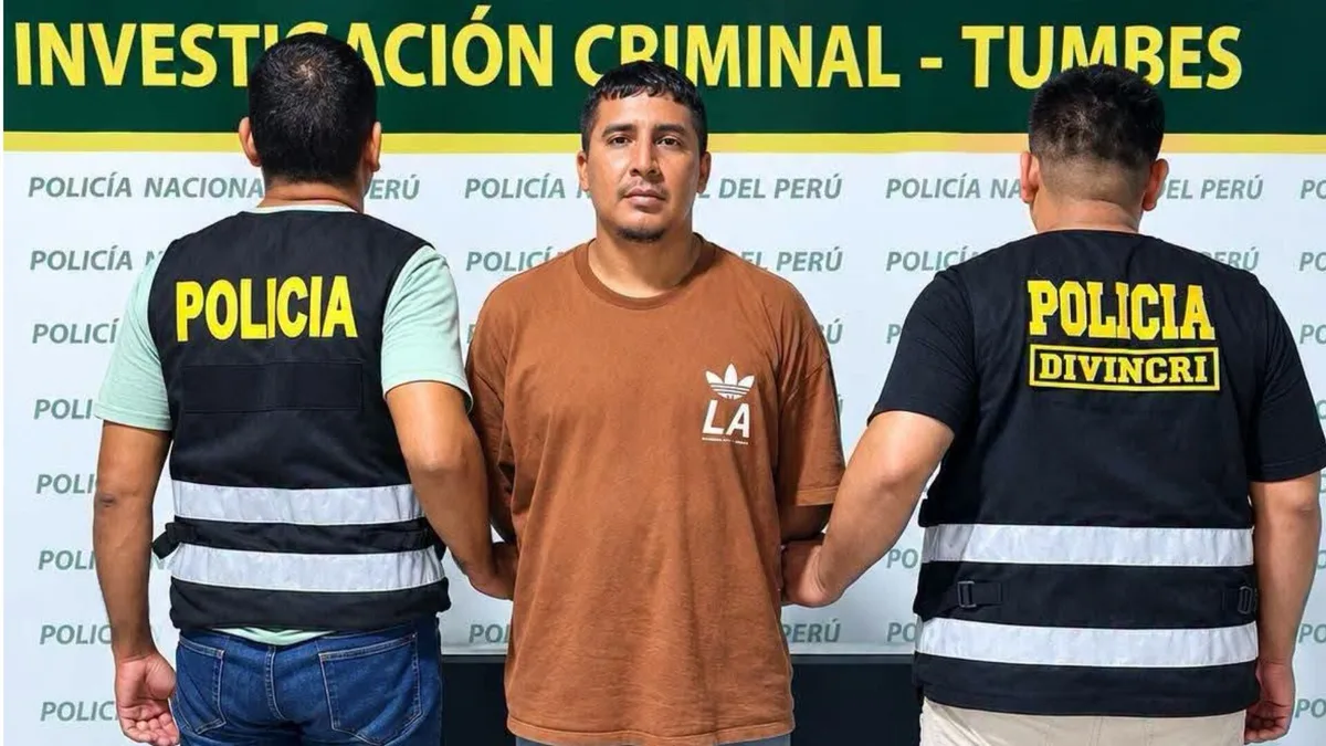 Detienen a policía y a su madre por presunto caso de extorsión en Tumbes