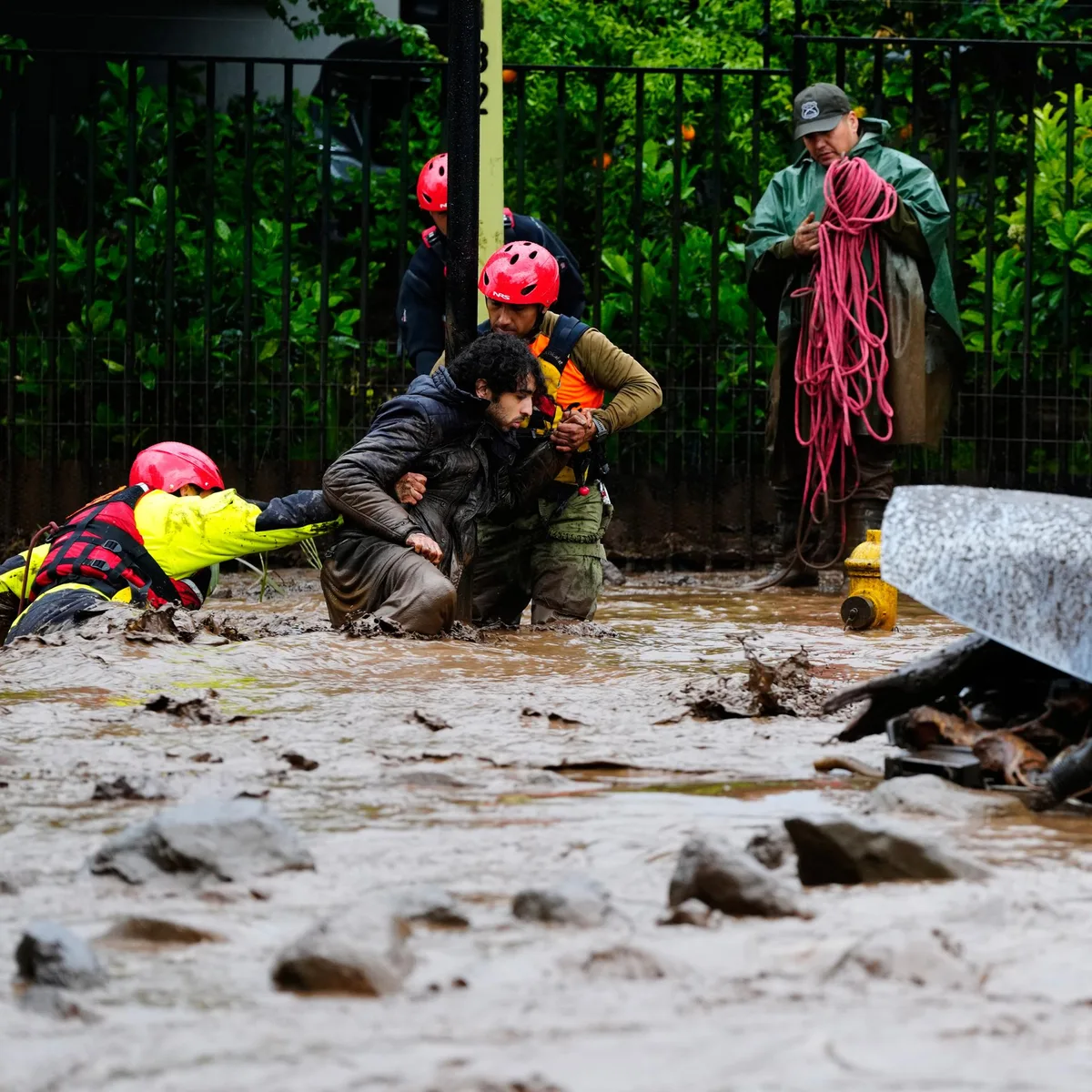 El Nino - Region in Chile nach Überflutungen zu Katastrophengebiet erklärt