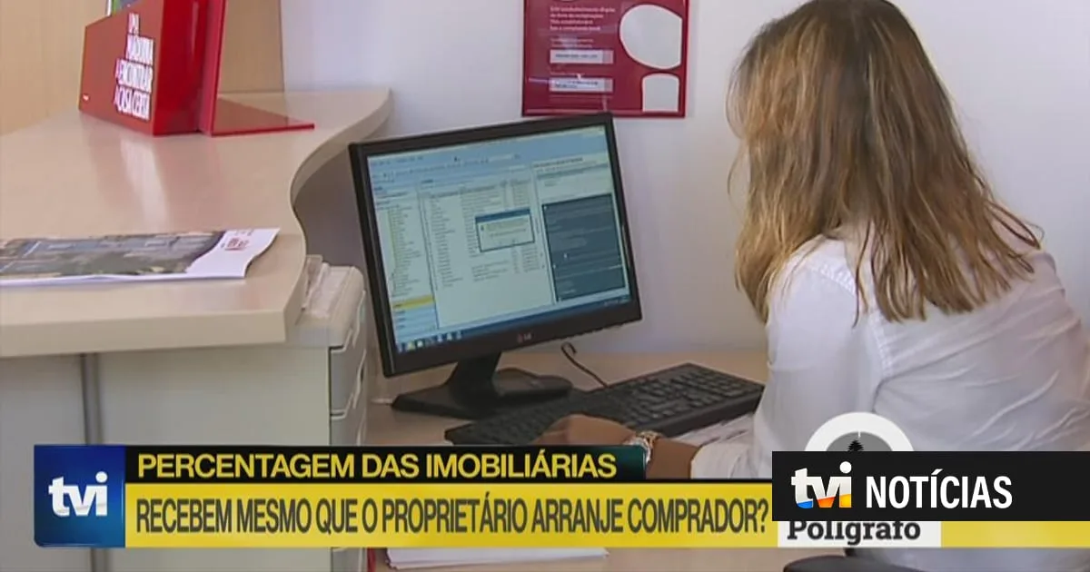 Polígrafo. As imobiliárias têm direito a uma percentagem do preço do imóvel mesmo que seja o proprietário a encontrar comprador?