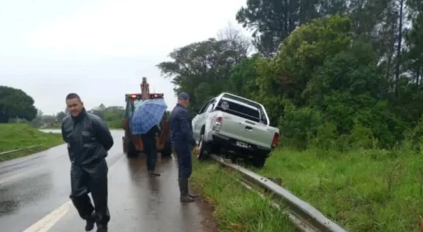 Despiste en la Ruta 14: un conductor de 63 años dio positivo en el test de alcoholemia y quedó detenido en Misiones