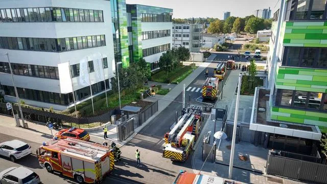 Feuerwehreinsatz: Brand in Labor bei Biontech