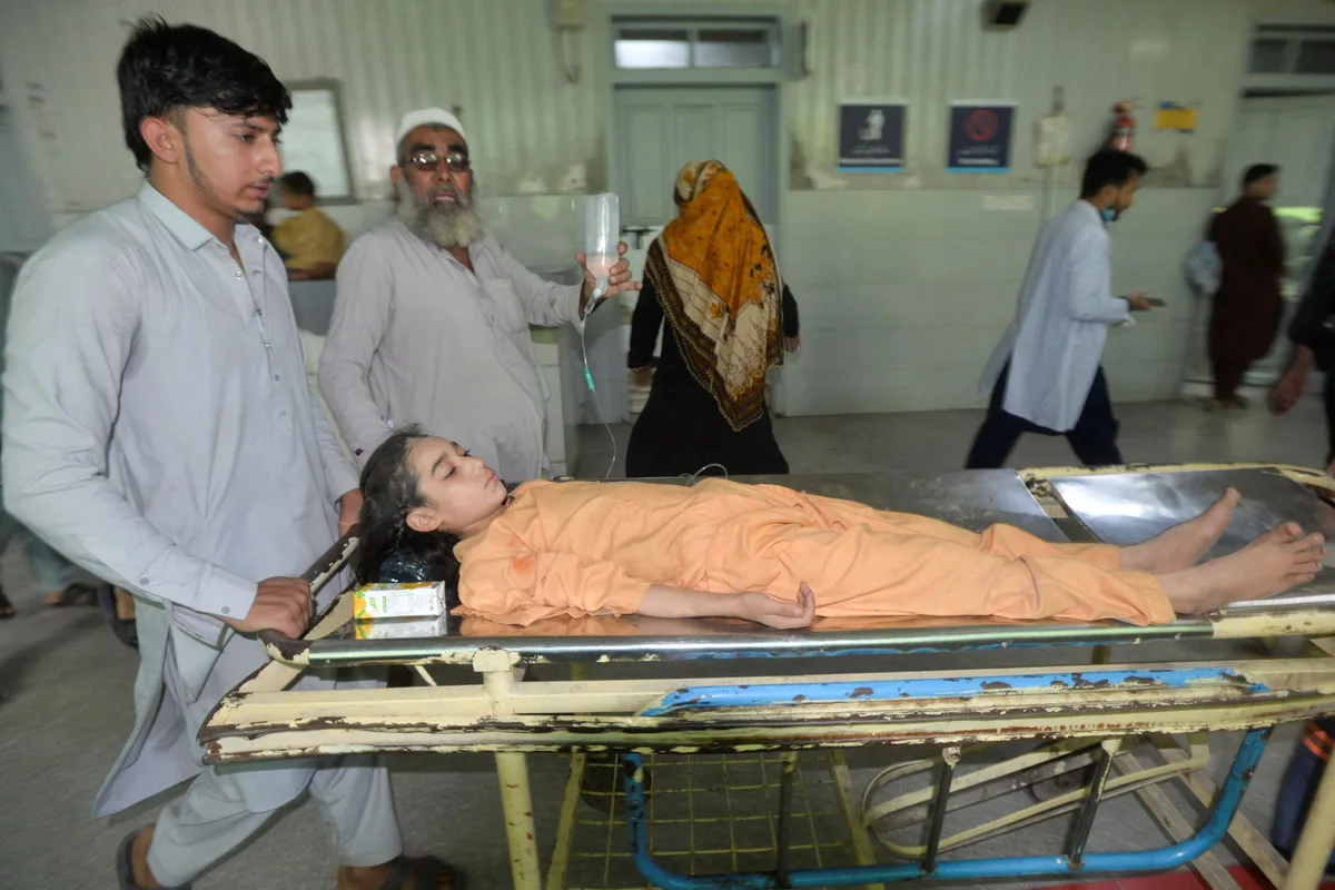 30 killed, over 40 injured as school roof collapses in Pakistan's Peshawar