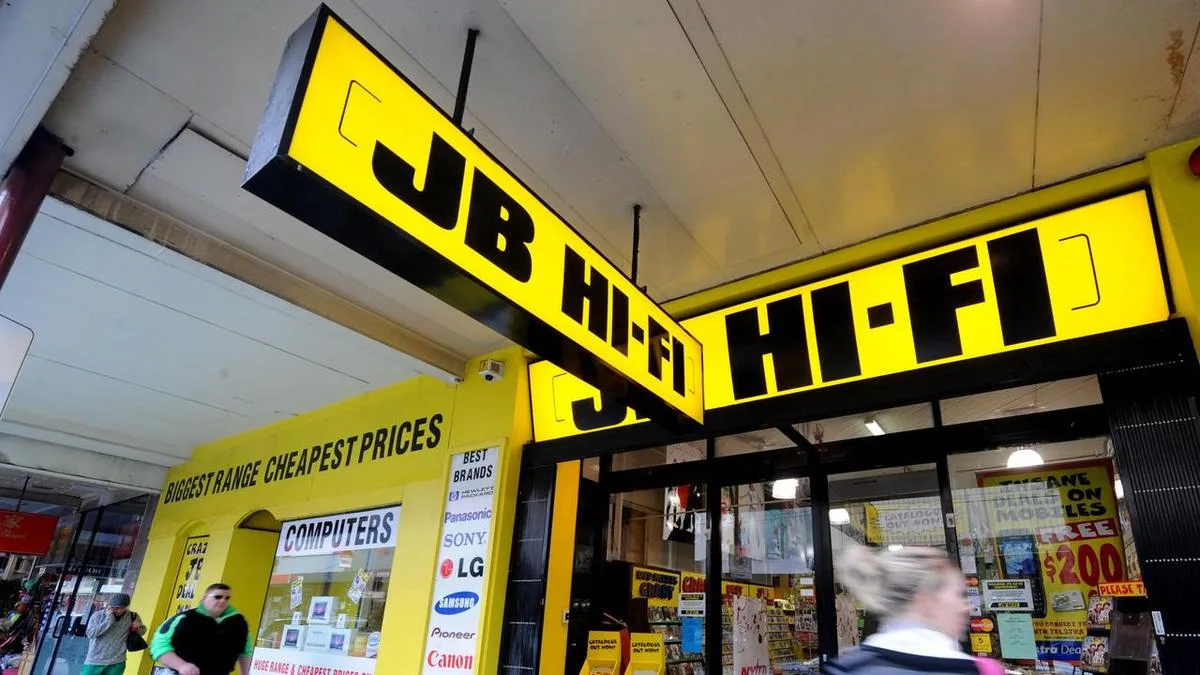 JB Hi-Fi shares plunge after CEO’s stark warning on spending downturn