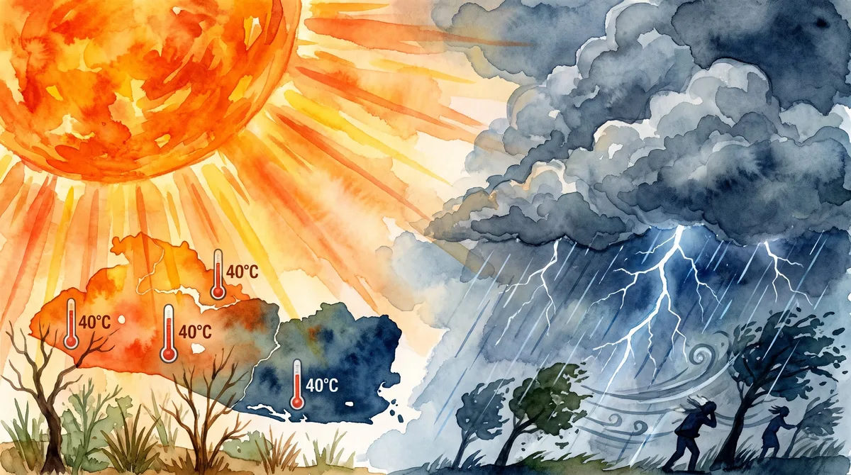 Lluvias eléctricas y calor extremo: El Salvador afrontará un fin de semana de inestabilidad climática