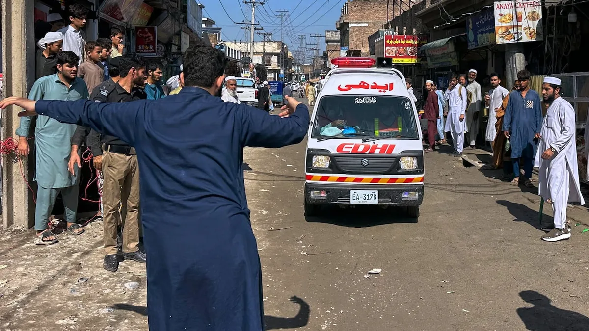 School roof collapses in Pakistan, killing at least 28 children and teacher