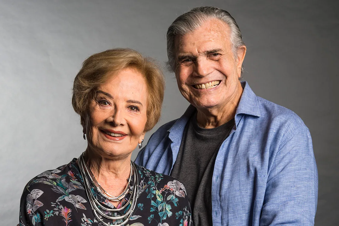 A parceria de Gloria Menezes e Tarcísio Meira na vida e na arte