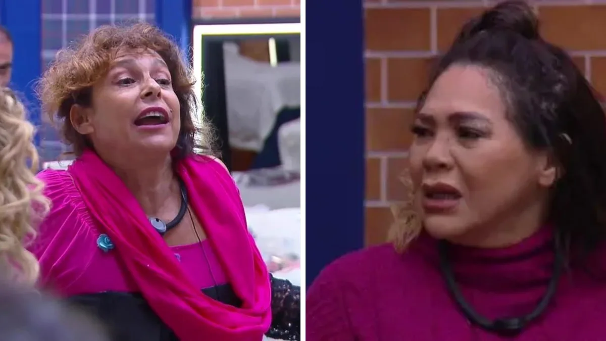 A Fazenda 18: mãe da cantora Lexa relembra ‘mais uma vez’ água no rosto e protagoniza primeiro barraco da edição com Giovanna Gold
