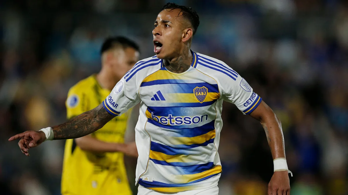 Sebastián Villa marcó su primer gol desde el regreso a Boca Juniors ante Recoleta: su gesto de cara a la popular xeneize en Paraguay